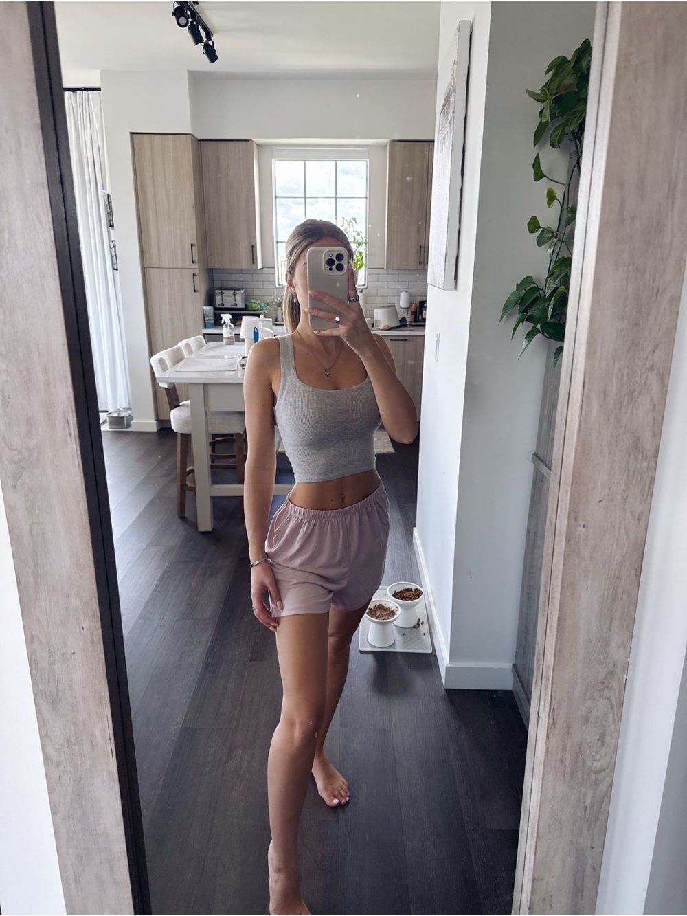 Comp Sleep Dusty Pink Sleep Shorts (Size Small)